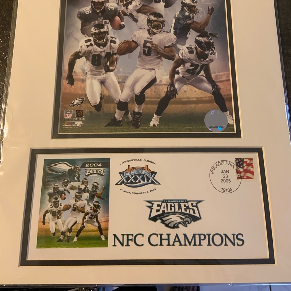 Eagles 2004 NFC Champions keep sake